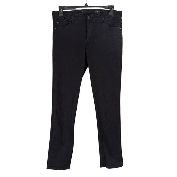 Ag Adriano Goldschmied Denim - AG Harper Essential Straight Leg Black Jeans